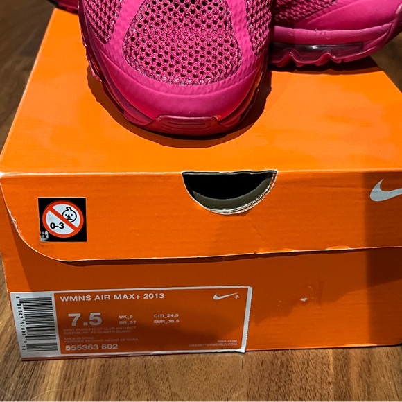 Nike Air Max 2013 in original box - Fuchsia Pink-Reflect Silver-Anthracite - Picture 14 of 15